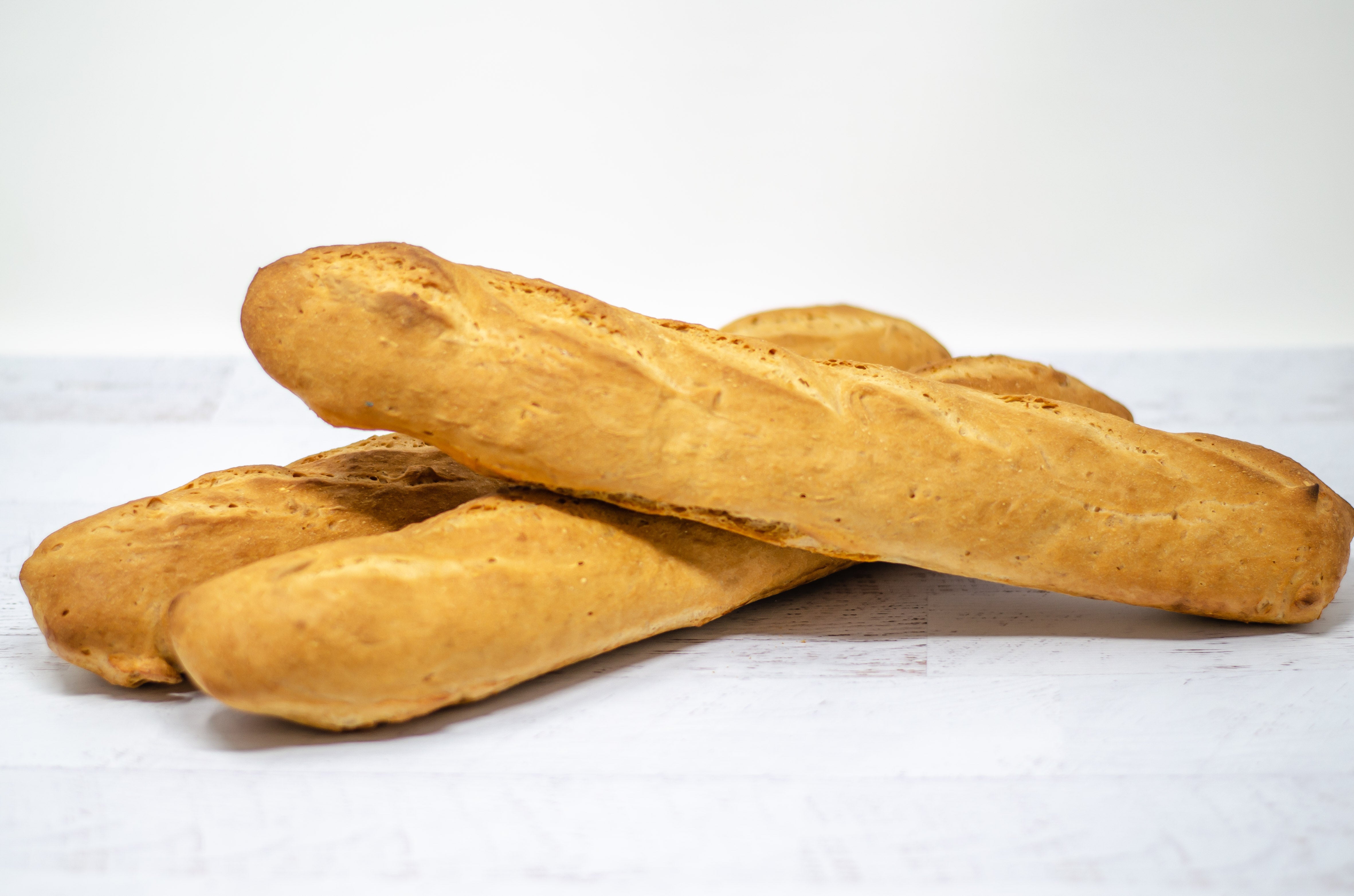 BAGUETTES JUST OUT OF THE OVEN
