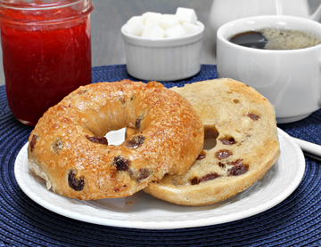 Cinnamon Raisin Bagel / 3 Pack - Isaura Bakery