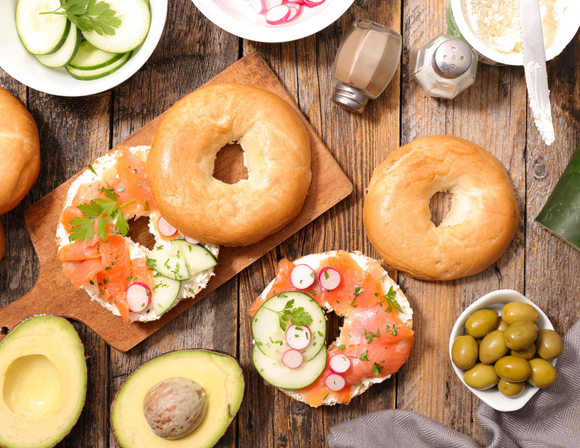 Plain Bagels / 3 Pack - Isaura Bakery