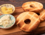 Plain Bagels / 1 Pack - Isaura Bakery