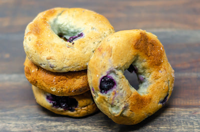 Blueberry Bagel / 3 Pack - Isaura Bakery