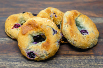 Blueberry Bagel / 1 Pack of 4